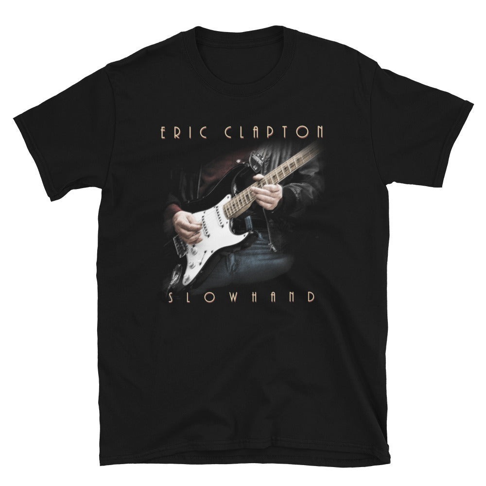 Eric Clapton Slowhand Blues Rock Guitar Legend T-Shirt